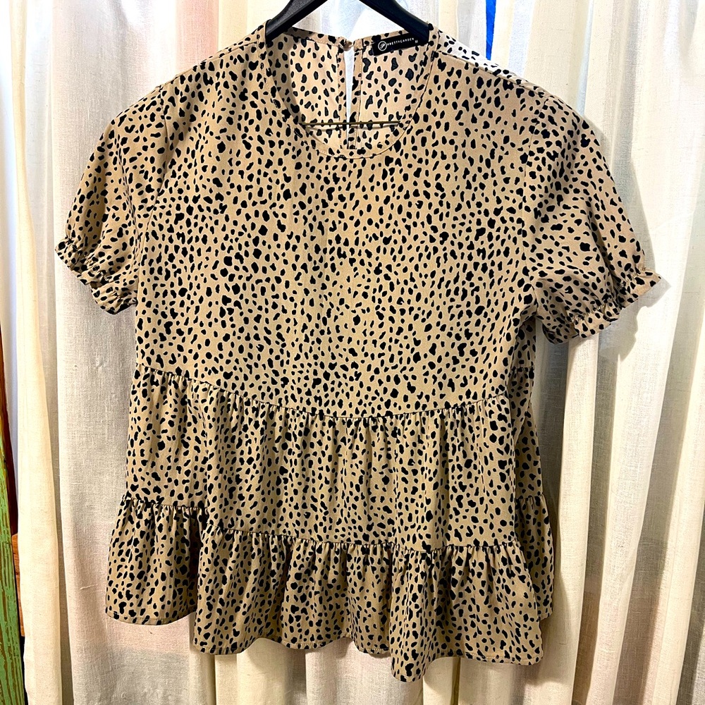Animal print Blouse